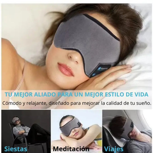Antifaz para dormir con Bluetooth