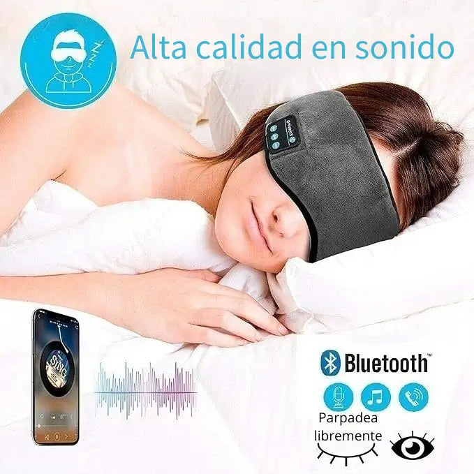 Antifaz para dormir con Bluetooth