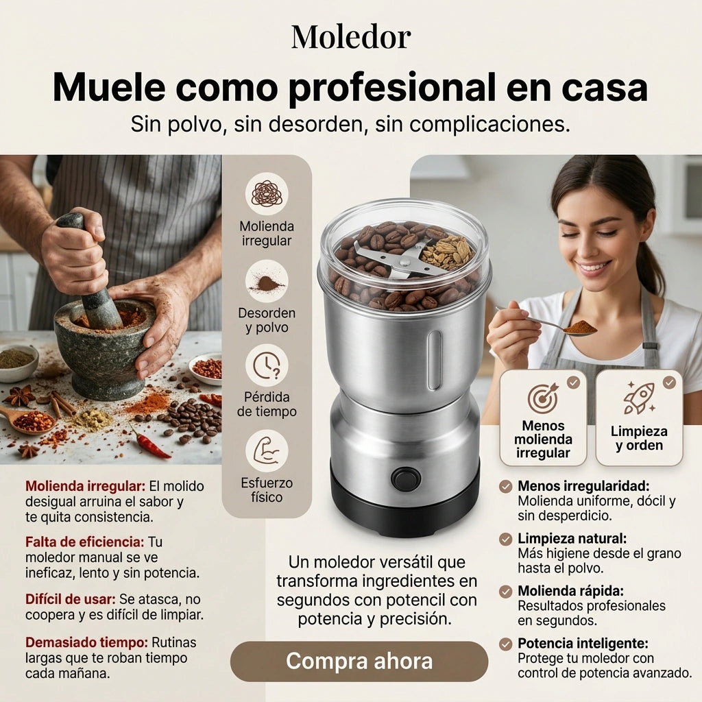 Moledor de Café Y Granos
